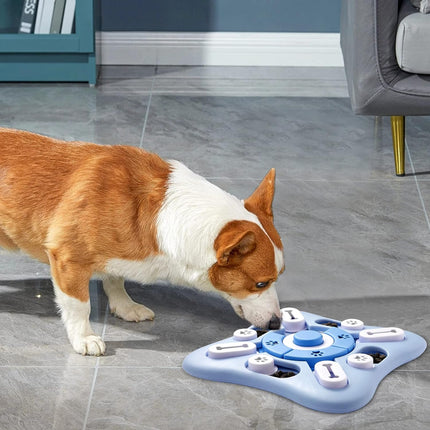 Interactieve Voerbak Hond | Langzaam Eten Bevorderen | Mentale Stimulatie | BPA-vrij | Antislip