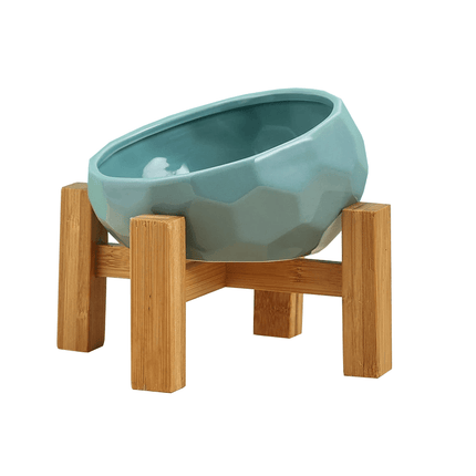 KeraBite keramische voerbak voor hond of kat | Hygiënisch en knoeivrij | Gemakkelijk schoon te maken | Modern en stijlvol design
