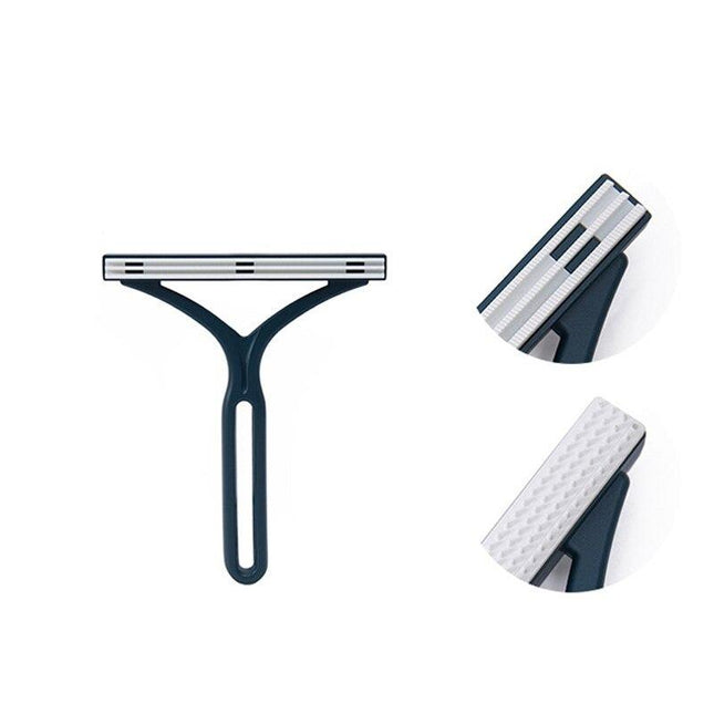 Quitapelusas de doble cara | CleanSwipe | Rápido y eficaz | Para ropa y muebles | Elimina pelo de mascotas y pelusa | Compacto y portátil
