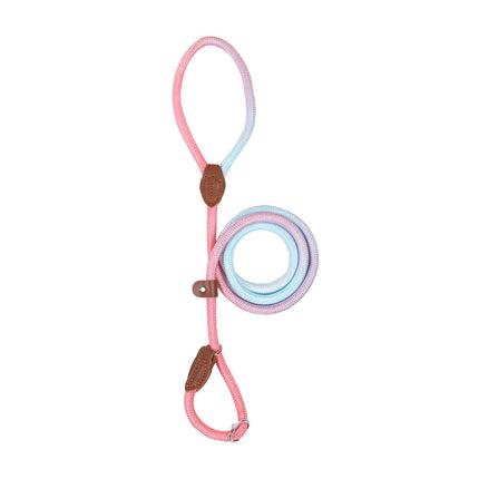 Kluwenvrije Nylon Hondenlijn | Ergonomische Grip | Duurzame Constructie | Geschikt voor Korte en Lange Wandelingen | Verkrijgbaar in Paars, Roze, Geel | Maten: S, M, L, XL | Modern Ontwerp