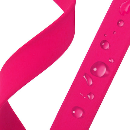 Nylon Hondenriem | Waterdicht en Duurzaam | Comfortabele Ergonomische Grip | Gemakkelijk Schoon Te Maken | Ideaal Voor Wandelen en Training | Verkrijgbaar in Rood, Zwart, Oranje, Blauw