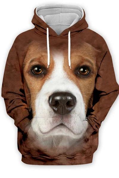 Beagle Liefhebber | Zachte Hoodie voor Hondenfans | Unisex Ontwerp | Hoogwaardige Katoen-Polyester Mix | Beschikbaar in Maten S-4XL