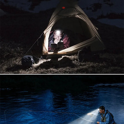 Rechargeable LED Headlamp | Waterproof & Powerful | Adjustable Zoom | USB Rechargeable | Outdoor Adventures