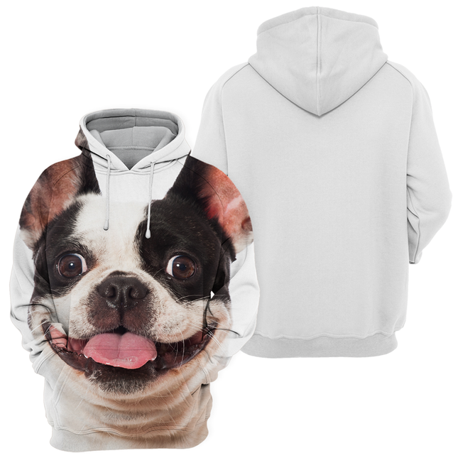 Katoenmix Dierenliefhebbers Trui | Zachte Franse Bulldog Print | Comfortabele Pasvorm | Diverse Maten