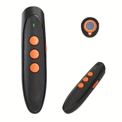 Anti-Bark Technology | Rechargeable | Sound Waves | USB Charging | Lithium Polymer | Dog Trainer | ABS Material
