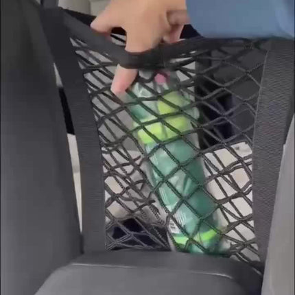 Barriera di sicurezza universale per auto | Rete e organizer in poliestere | Divisorio di sicurezza per animali domestici e neonati | Elastico e resistente | Regalo perfetto