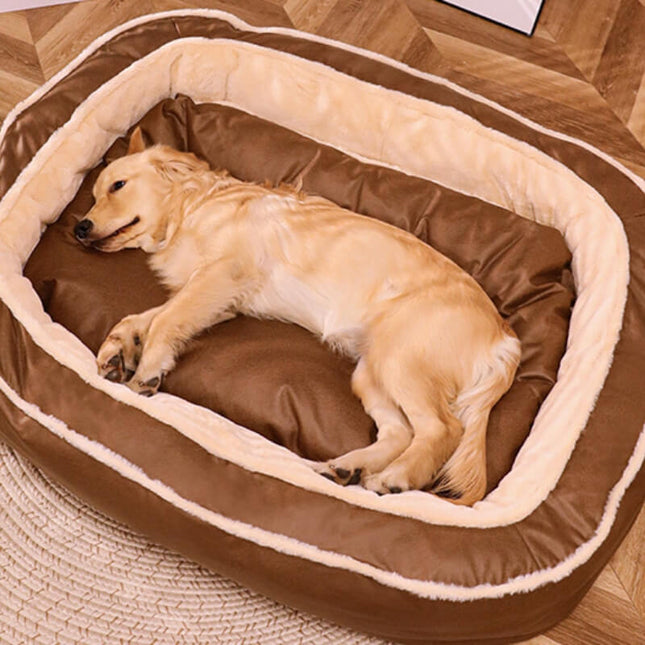 Lara | Comfortabel en Stijlvol Ligbed voor Honden | Wasbare Hoes | Zacht en Duurzaam | Geschikt voor Alle Rassen