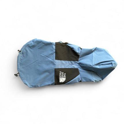 Chaqueta azul para perro Dog Face | Impermeable | Con capucha | Doble capa | Comodidad y seguridad | Artículo de moda