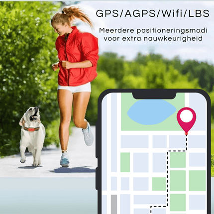 4G GPS Tracker Huisdieren | Realtime Locatie | Waterdicht IP67 | Veiligheid Halsband | Wereldwijde Dekking | Groen Oranje | Compatibel met iOS Android | Nano SIM Slot | Bewegingshistorie en Geo-fence