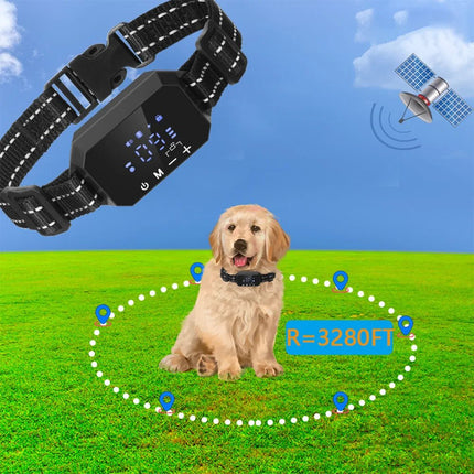 Lokalizator GPS PawSafe dla psów | Wodoodporny | Śledzenie w czasie rzeczywistym | Wirtualne ogrodzenie 30-1000 m | Nie wymaga aplikacji | Sygnał dźwiękowy i korekty | 9 poziomów intensywności | Odpowiedni dla wszystkich ras