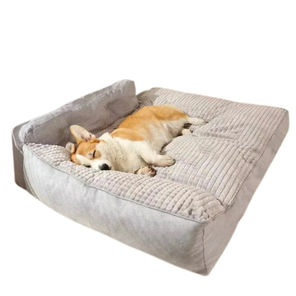 Hondenbed voor Grote Honden - Warm en Comfortabel Hondenmand met Antislip Onderkant, Gemakkelijk te Reinigen