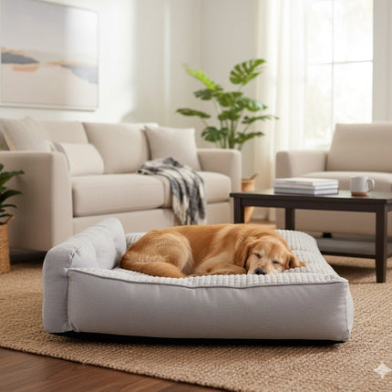 Hondenbed voor Grote Honden - Warm en Comfortabel Hondenmand met Antislip Onderkant, Gemakkelijk te Reinigen