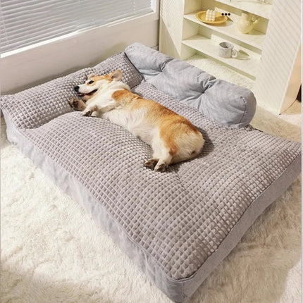 Hondenbed voor Grote Honden - Warm en Comfortabel Hondenmand met Antislip Onderkant, Gemakkelijk te Reinigen