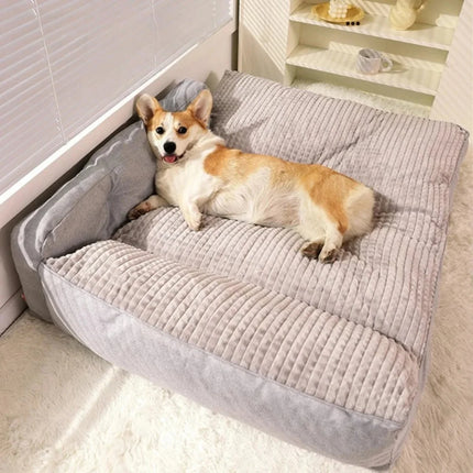 Hondenbed voor Grote Honden - Warm en Comfortabel Hondenmand met Antislip Onderkant, Gemakkelijk te Reinigen