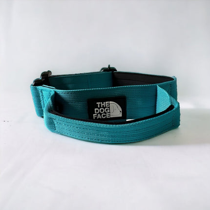 Collar táctico de nailon para perro | Naranja brillante | Duradero y cómodo | Calidad militar | Liberación rápida y palanca de control | Ideal para perros activos