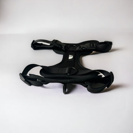 Pettorina regolabile arancione per cani | Nylon riflettente | Comfort imbottito | Controllo massimo | Resistente e resistente alle intemperie | Grado militare | Fodera in neoprene | Per cani attivi