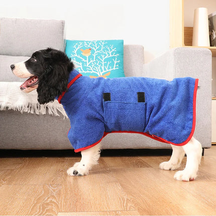 Bart | Luxe Hondenjas Sneldrogend | Warm na Bad en Regen | Verstelbaar en Duurzaam | Diverse Kleuren
