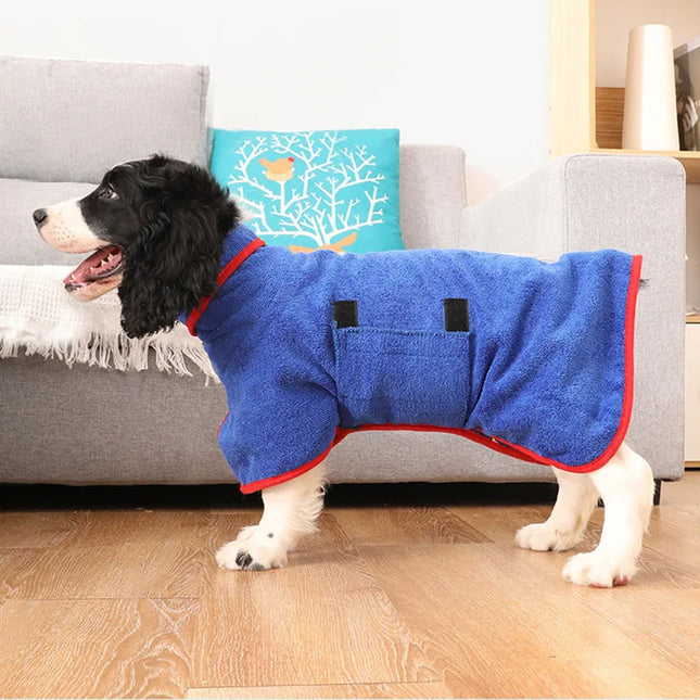 Bart | Luxe Hondenjas Sneldrogend | Warm na Bad en Regen | Verstelbaar en Duurzaam | Diverse Kleuren