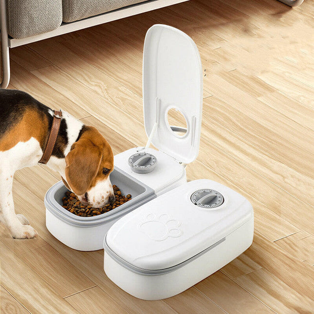 PetPal Automatische Voederbak voor Huisdieren | Slimme Voederautomaat met Programmeerbare Voedertijden | Instelbare Portiegrootte | Bediening op Afstand via App | Geschikt voor Katten en Honden