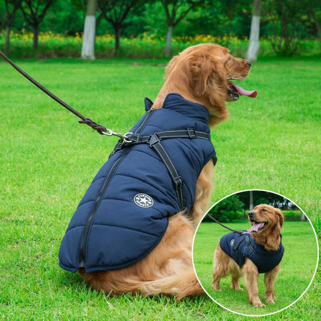 SnuggleSuit winterjas voor honden | Waterdicht en warm hondenjack | Bescherming tegen regen en kou | Comfort voor oudere honden | Wasbaar | Verschillende maten