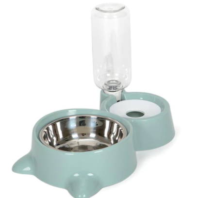 PetMate antislip voerbak voor huisdieren | Vaatwasserbestendig | Compact en ruimtebesparend ontwerp | Geschikt voor honden en katten | Duurzaam materiaal