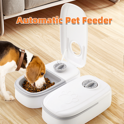 PetPal Automatische Voederbak voor Huisdieren | Slimme Voederautomaat met Programmeerbare Voedertijden | Instelbare Portiegrootte | Bediening op Afstand via App | Geschikt voor Katten en Honden