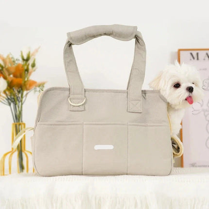 ChicPaws stijlvolle huisdierendrager | Comfortabele draagtas voor kleine honden | Veilig hygiënisch reizen | Gemakkelijk schoon te maken | Modern design