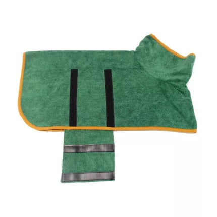 CozyDry huisdier badjas | Snel drogend en absorberend | Houdt honden en katten warm en droog na bad of regen | Comfortabel en makkelijk aan te trekken | Geschikt voor alle seizoenen