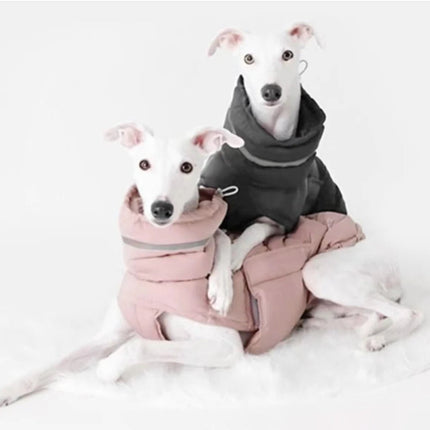 PawShield geïsoleerde hondenjas voor winterweer | Beschermend, reflecterend en waterafstotend | Verstelbare pasvorm voor kleine en grote honden