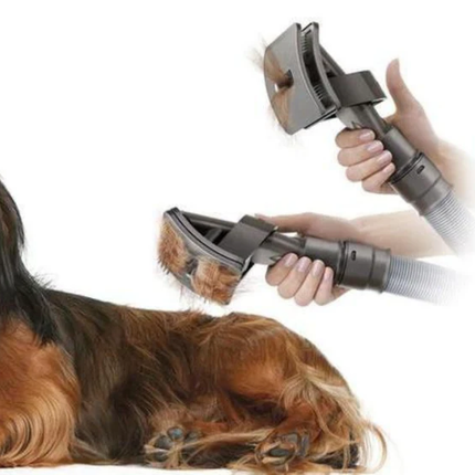 FurVac | Elektrische huisdierhaar verwijderaar voor honden en katten | Directe haaropname | Pijnloze verzorging | Geschikt voor alle vachttypes | Houdt huis schoon en haarvrij