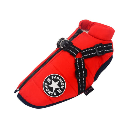 SnuggleSuit winterjas voor honden | Waterdicht en warm hondenjack | Bescherming tegen regen en kou | Comfort voor oudere honden | Wasbaar | Verschillende maten