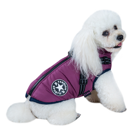 SnuggleSuit winterjas voor honden | Waterdicht en warm hondenjack | Bescherming tegen regen en kou | Comfort voor oudere honden | Wasbaar | Verschillende maten
