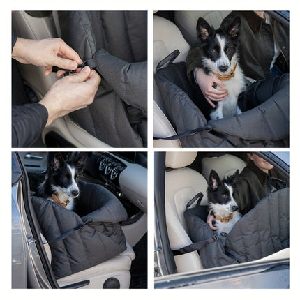 Superlichte huisdier reistas waterdicht | Comfortabele draagtas voor hond of kat | Ademend en stressvrij reizen in regen of zon | Geschikt voor reizen en wandelingen
