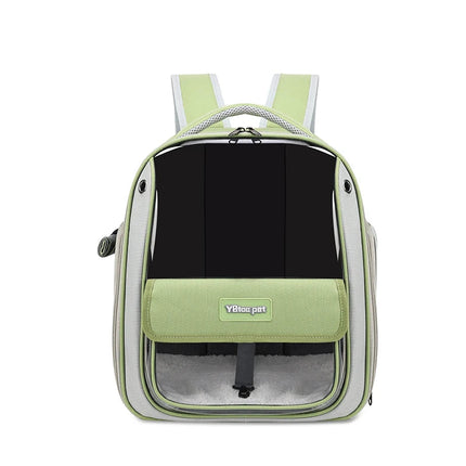 TravelPaws huisdier draagtas | Comfortabele en lichtgewicht draagtas voor katten en kleine honden | Ventilerend gaas | Ergonomische schouderband | Panoramisch zicht voor huisdieren