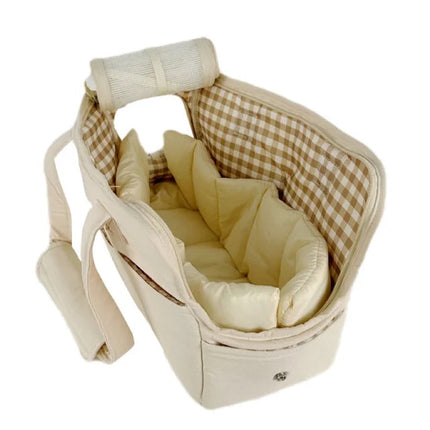 ChicPaws stijlvolle huisdierendrager | Comfortabele draagtas voor kleine honden | Veilig hygiënisch reizen | Gemakkelijk schoon te maken | Modern design