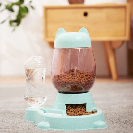 AutoPaws automatisch voer- en waterstation voor huisdieren | Vers water en voer | Tijdbesparend en ruimtebesparend ontwerp | Gezondheid en welzijn kat en hond