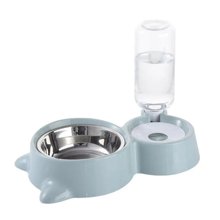 PetMate antislip voerbak voor huisdieren | Vaatwasserbestendig | Compact en ruimtebesparend ontwerp | Geschikt voor honden en katten | Duurzaam materiaal
