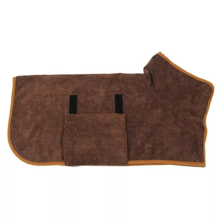 CozyDry huisdier badjas | Snel drogend en absorberend | Houdt honden en katten warm en droog na bad of regen | Comfortabel en makkelijk aan te trekken | Geschikt voor alle seizoenen