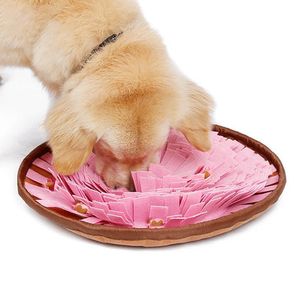 Snuffelmat voor honden | Interactief speeltapijt voor mentale stimulatie | Vertraagt het eettempo en vermindert schrokken | Makkelijk schoon te maken | Geschikt voor alle hondenrassen