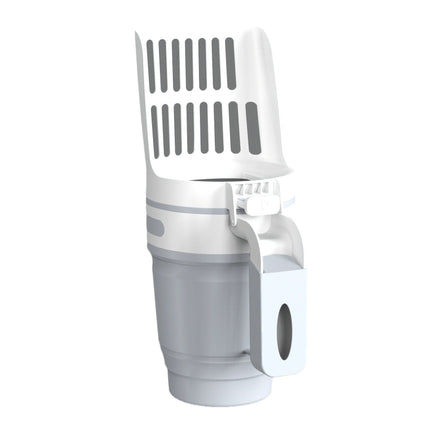 LitterMate kattenbak schep met ergonomisch handvat | Compact opvouwbaar ontwerp | Eenvoudig schoonmaken en minder rommel | Efficiënte afvalverwerking voor kattenbak