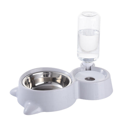 PetMate antislip voerbak voor huisdieren | Vaatwasserbestendig | Compact en ruimtebesparend ontwerp | Geschikt voor honden en katten | Duurzaam materiaal