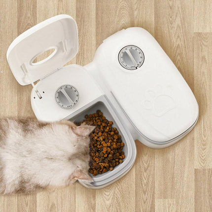 PetPal Automatische Voederbak voor Huisdieren | Slimme Voederautomaat met Programmeerbare Voedertijden | Instelbare Portiegrootte | Bediening op Afstand via App | Geschikt voor Katten en Honden