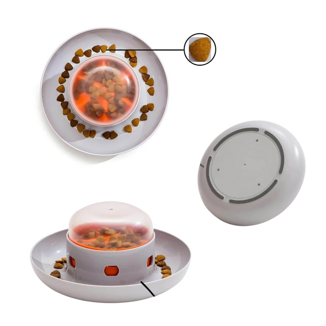 PawMaze interactieve hondenvoerbak | Slowfeeder voor langzamer eten | Mentale stimulatie | Voedselveilig en duurzaam | Geschikt voor alle hondenrassen