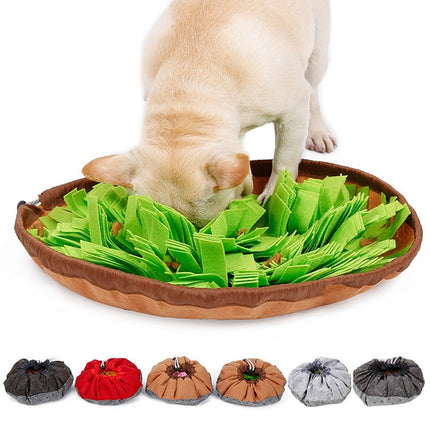 Snuffelmat voor honden | Interactief speeltapijt voor mentale stimulatie | Vertraagt het eettempo en vermindert schrokken | Makkelijk schoon te maken | Geschikt voor alle hondenrassen