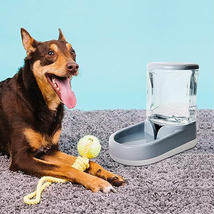 PetFlowMate automatische voer- en waterdispenser voor huisdieren | Gezonder eet- en drinkschema | Antislip | Voorkomt morsen | Non-toxisch plastic | Tijdbesparend voor huisdiereigenaren