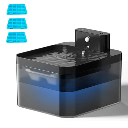 PurrFlow draadloze drinkfontein voor katten | Stille werking | Geavanceerd filtratie­systeem | Bewegingssensor | Voor altijd vers en schoon water