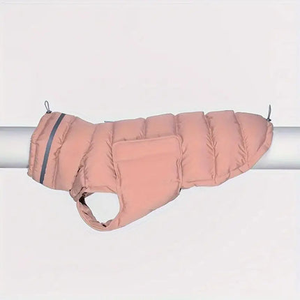 PawShield geïsoleerde hondenjas voor winterweer | Beschermend, reflecterend en waterafstotend | Verstelbare pasvorm voor kleine en grote honden