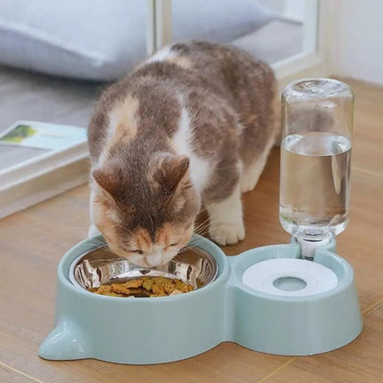 PetMate antislip voerbak voor huisdieren | Vaatwasserbestendig | Compact en ruimtebesparend ontwerp | Geschikt voor honden en katten | Duurzaam materiaal