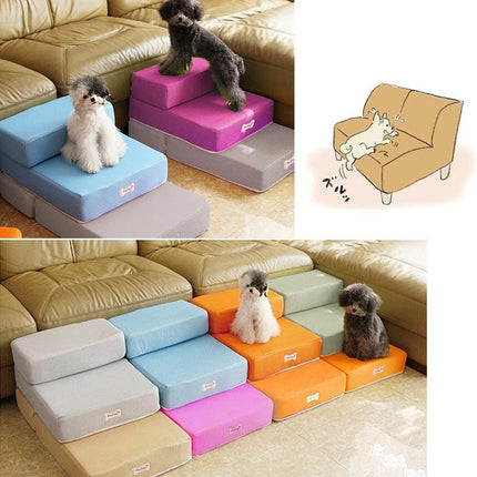ClimbEase huisdiertrap | Antislip trapje voor honden en katten | Vermindert gewrichtsbelasting | Veilig en duurzaam hulpmiddel voor betere mobiliteit | Gemakkelijk toegang tot hogere plekken