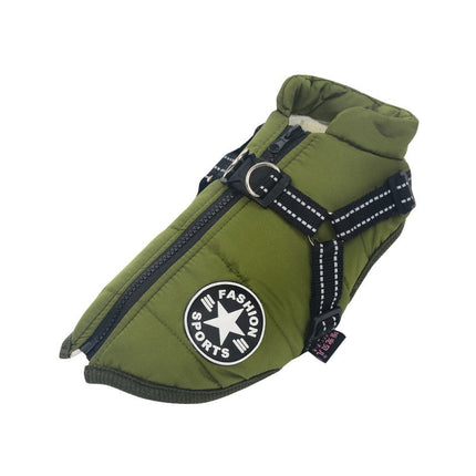 SnuggleSuit winterjas voor honden | Waterdicht en warm hondenjack | Bescherming tegen regen en kou | Comfort voor oudere honden | Wasbaar | Verschillende maten